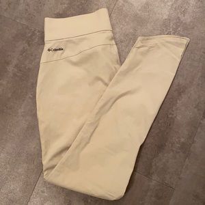 Columbia khaki nylon pants